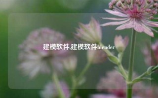 建模软件,建模软件blender