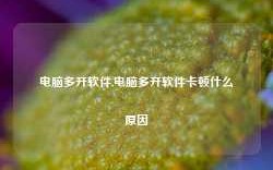 电脑多开软件,电脑多开软件卡顿什么原因