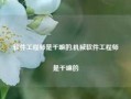 软件工程师是干嘛的,机械软件工程师是干嘛的