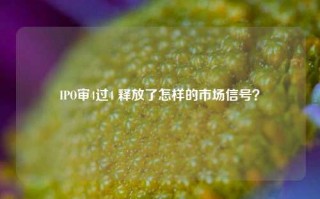 IPO审4过4 释放了怎样的市场信号？