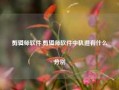 剪辑师软件,剪辑师软件中轨道有什么分别