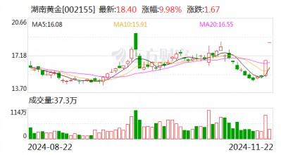 湖南黄金：关注到媒体报道平江发现超40条金矿脉 最终能够注入上市公司的黄金资源以评审备案的储量为准