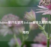 linknow是什么软件,linknow是什么软件有用吗