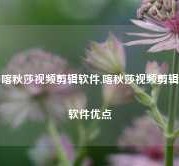 喀秋莎视频剪辑软件,喀秋莎视频剪辑软件优点