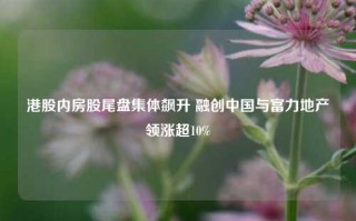 港股内房股尾盘集体飙升 融创中国与富力地产领涨超10%