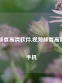 视频修复高清软件,视频修复高清软件手机