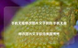 手机无痕修改图片文字软件,手机无痕修改图片文字软件美图秀秀