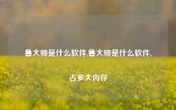 鲁大师是什么软件,鲁大师是什么软件,占多大内存