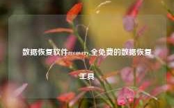 数据恢复软件recovery,全免费的数据恢复工具