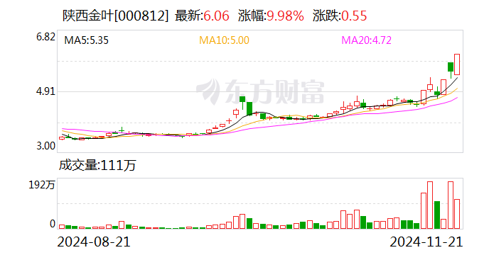 3天2板陕西金叶：公司实控人袁汉源目前因相关事项被公安机关指定居所监视居住-第1张图片-国津软件-十年只做一个产品!IT--系统,B--系统,IT--,ITIL！